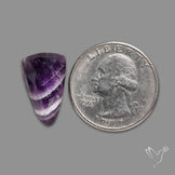 Rose Cut Chevron Amethyst