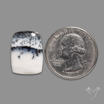 Dendritic Opal Cabochon