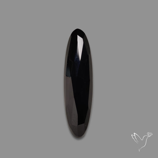 Rose Cut Black Onyx