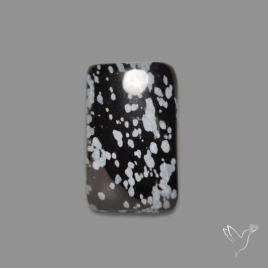 Snowflake Obsidian Cabochon