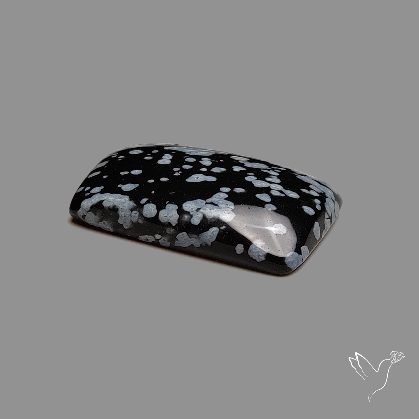 Snowflake Obsidian Cabochon