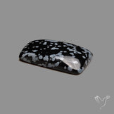 Snowflake Obsidian Cabochon