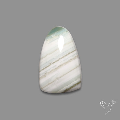 Saturn Chalcedony Cabochon