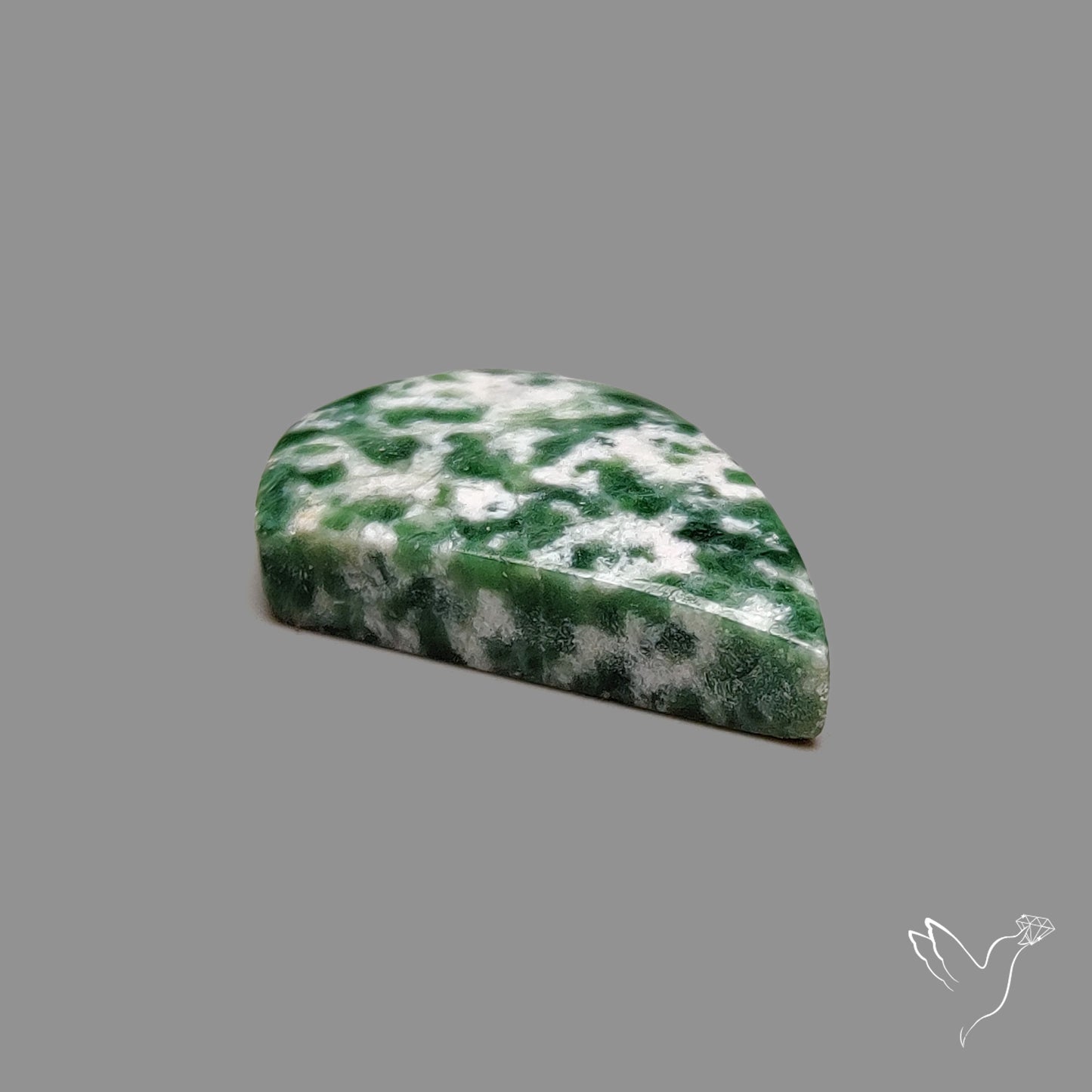 Chrome Diopside In Quartz