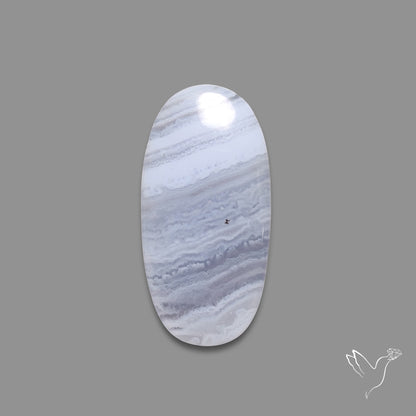 Blue Lace Agate Cabochon