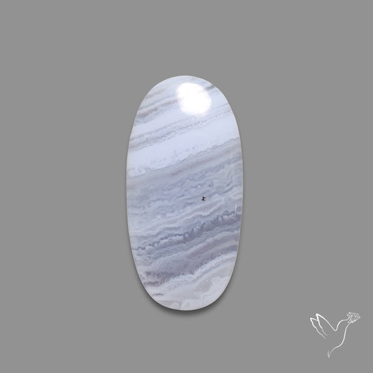 Blue Lace Agate Cabochon