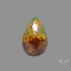 Hubei Green Turquoise Cabochon