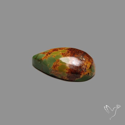 Hubei Green Turquoise Cabochon
