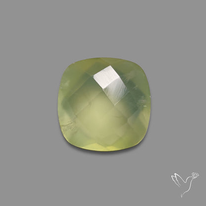Checkerboard Cut Prehnite