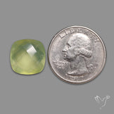 Checkerboard Cut Prehnite
