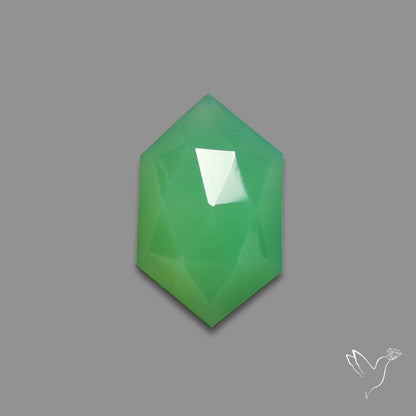 Rose Cut Gemmy Chrysoprase