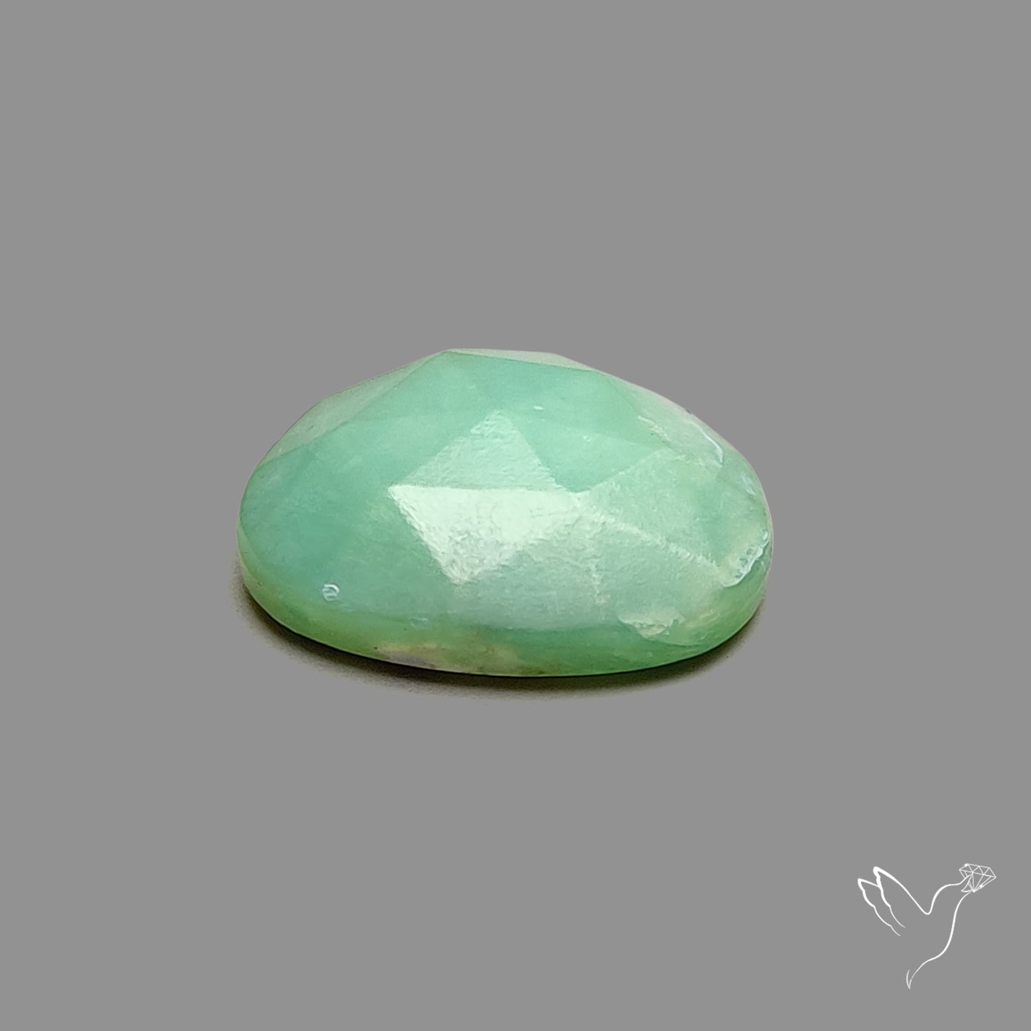 Rose Cut Gemmy Chrysoprase