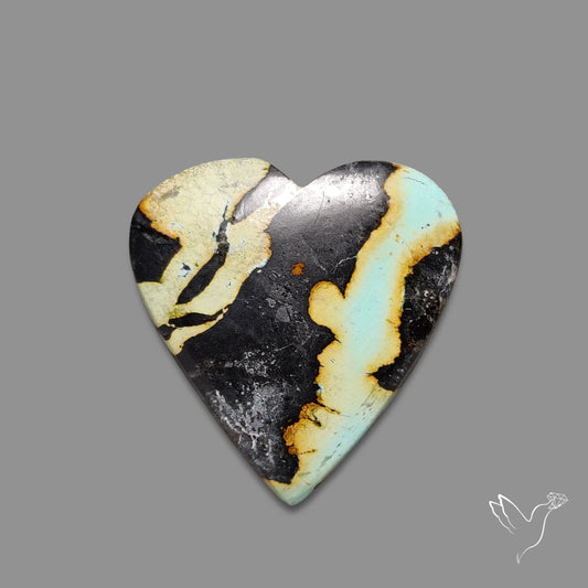 Blackjack Turquoise Heart
