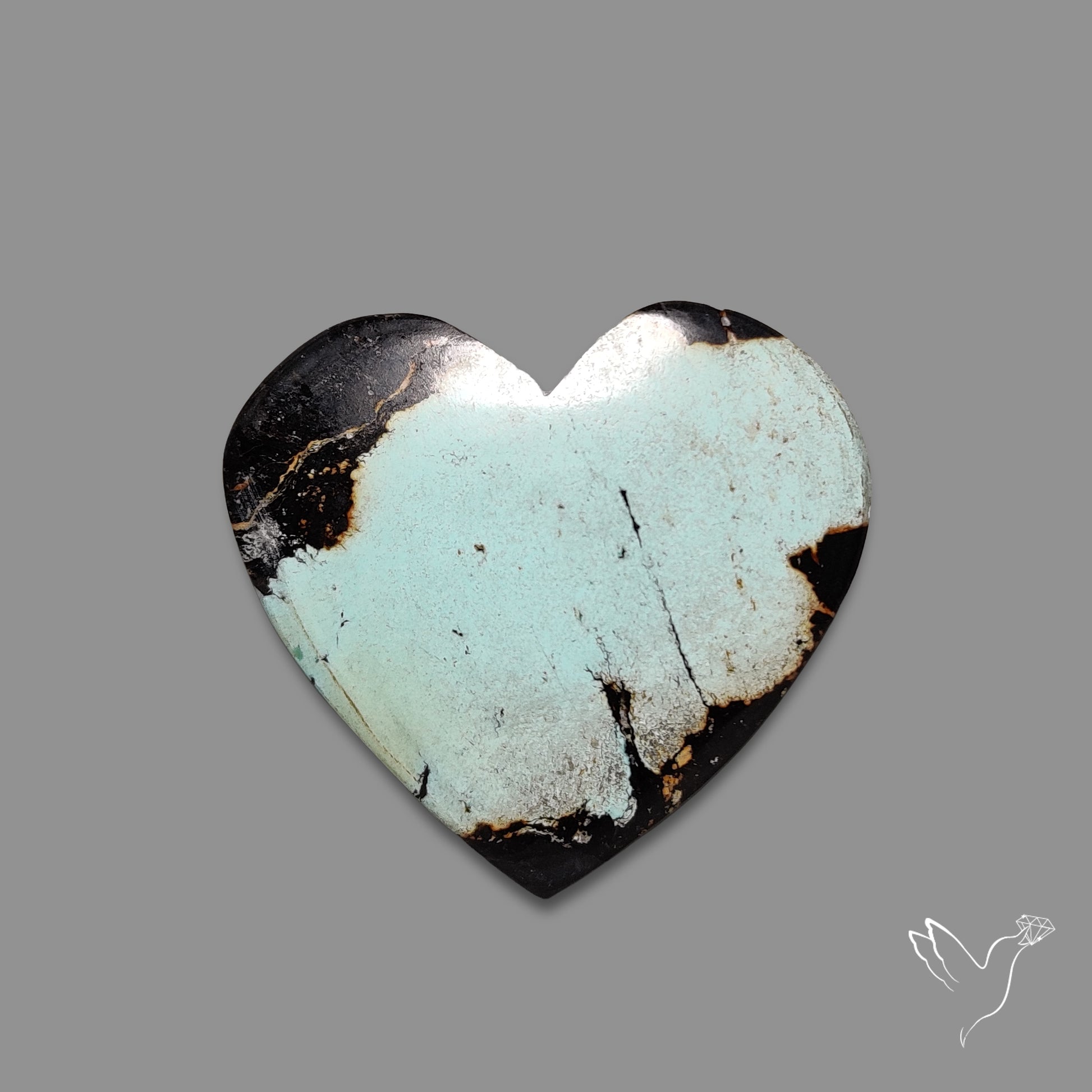Blackjack Turquoise Heart