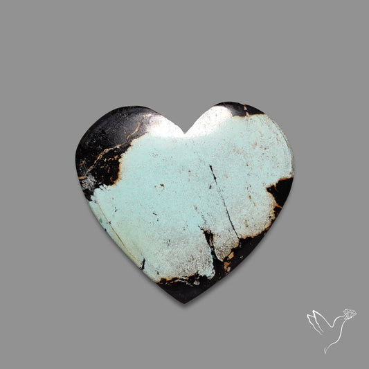 Blackjack Turquoise Heart