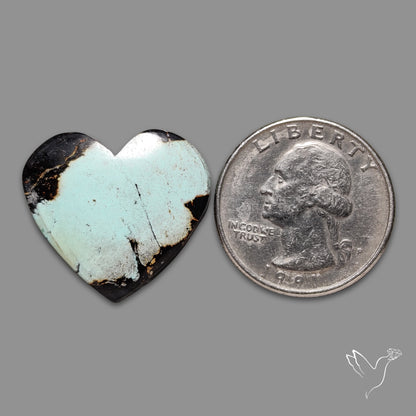 Blackjack Turquoise Heart