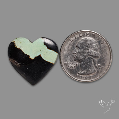 Blackjack Turquoise Heart