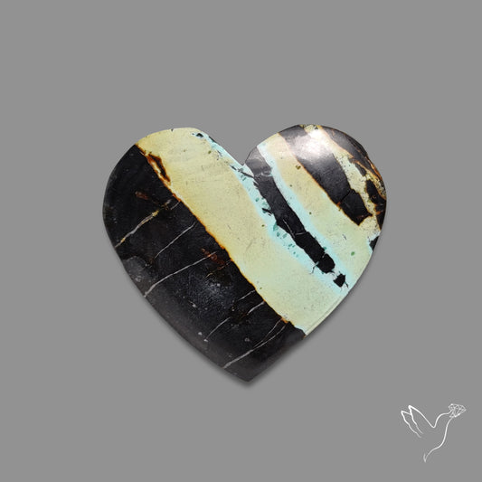 Blackjack Turquoise Heart