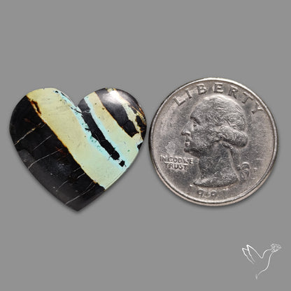 Blackjack Turquoise Heart