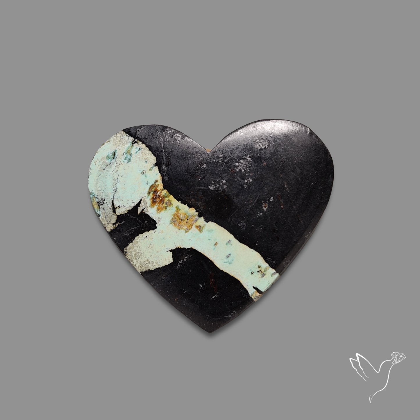 Blackjack Turquoise Heart