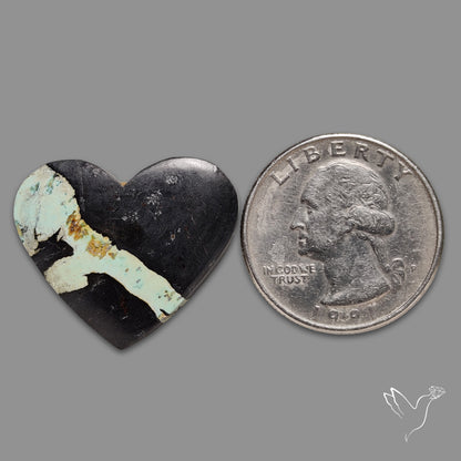 Blackjack Turquoise Heart