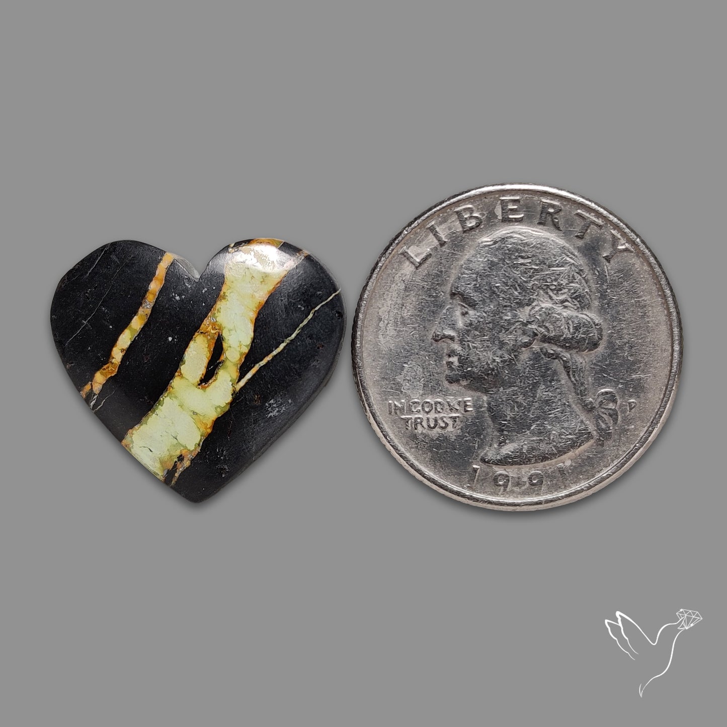 Blackjack Turquoise Heart