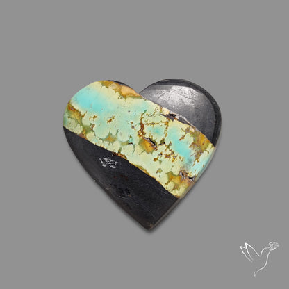 Blackjack Turquoise Heart