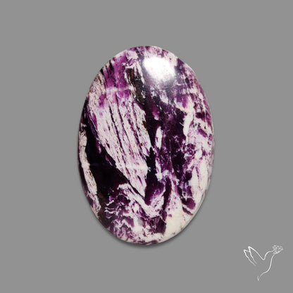 Rare Kammererite Cabochon Deep Purple Gemstone