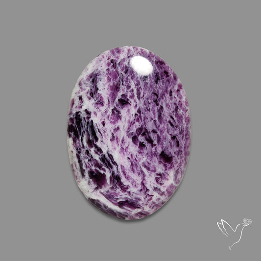 Rare Kammererite Cabochon Deep Purple Gemstone