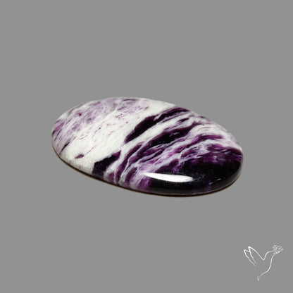 Rare Kammererite Cabochon Deep Purple Gemstone