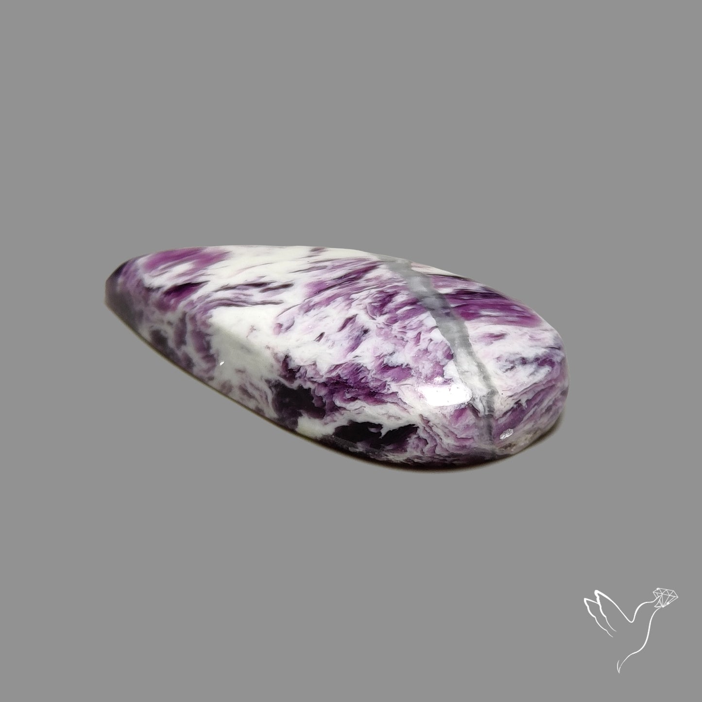 Rare Kammererite Cabochon Deep Purple Gemstone