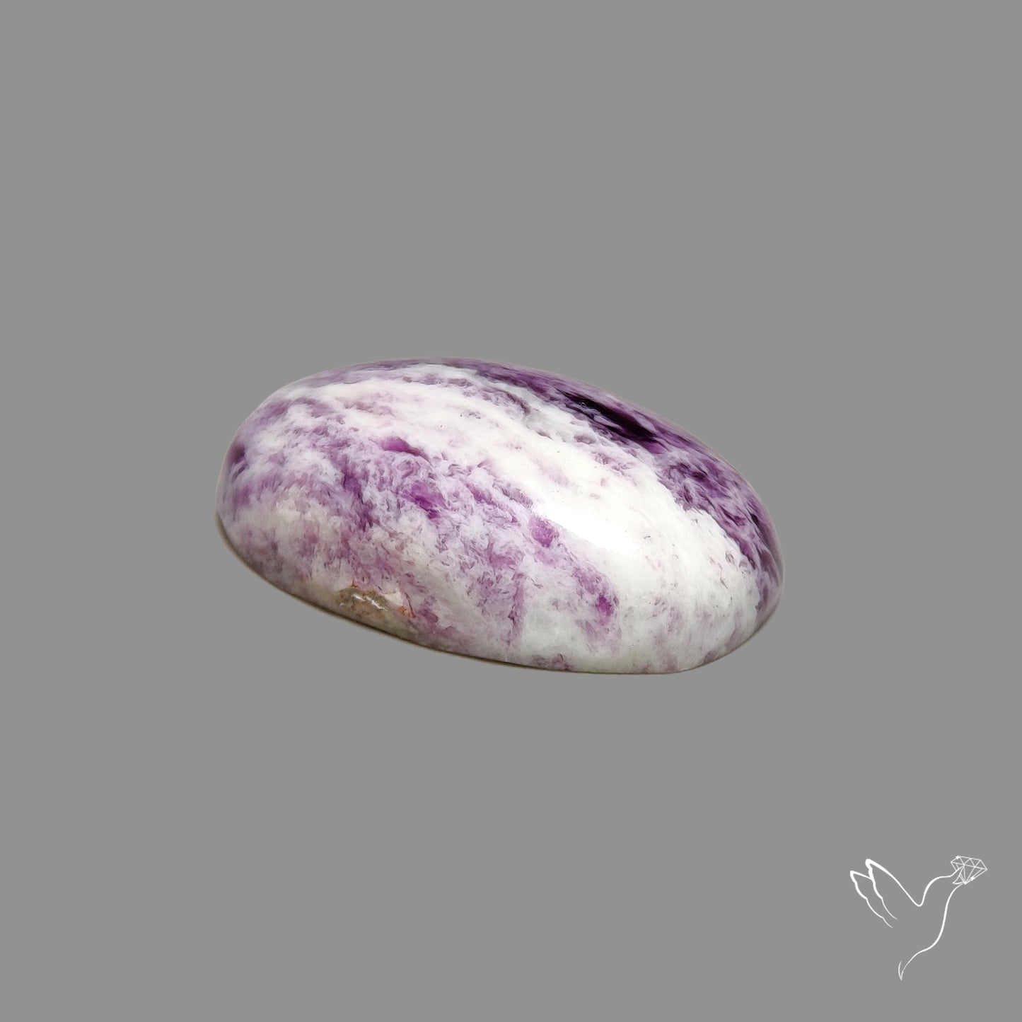 Rare Kammererite Cabochon Deep Purple Gemstone