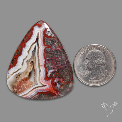 Crazylace Agate With Druzy Pocket