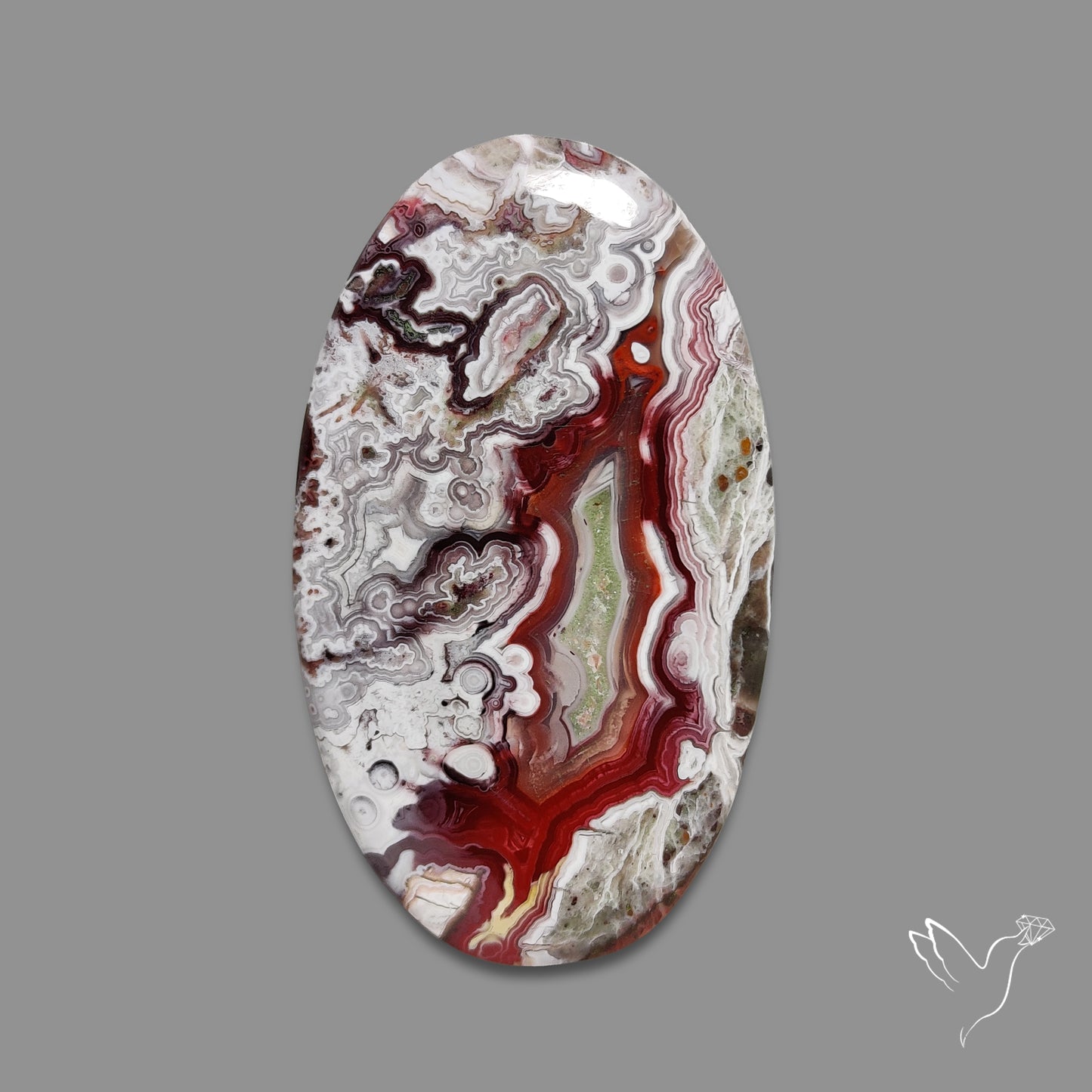 Crazylace Agate With Druzy Pocket