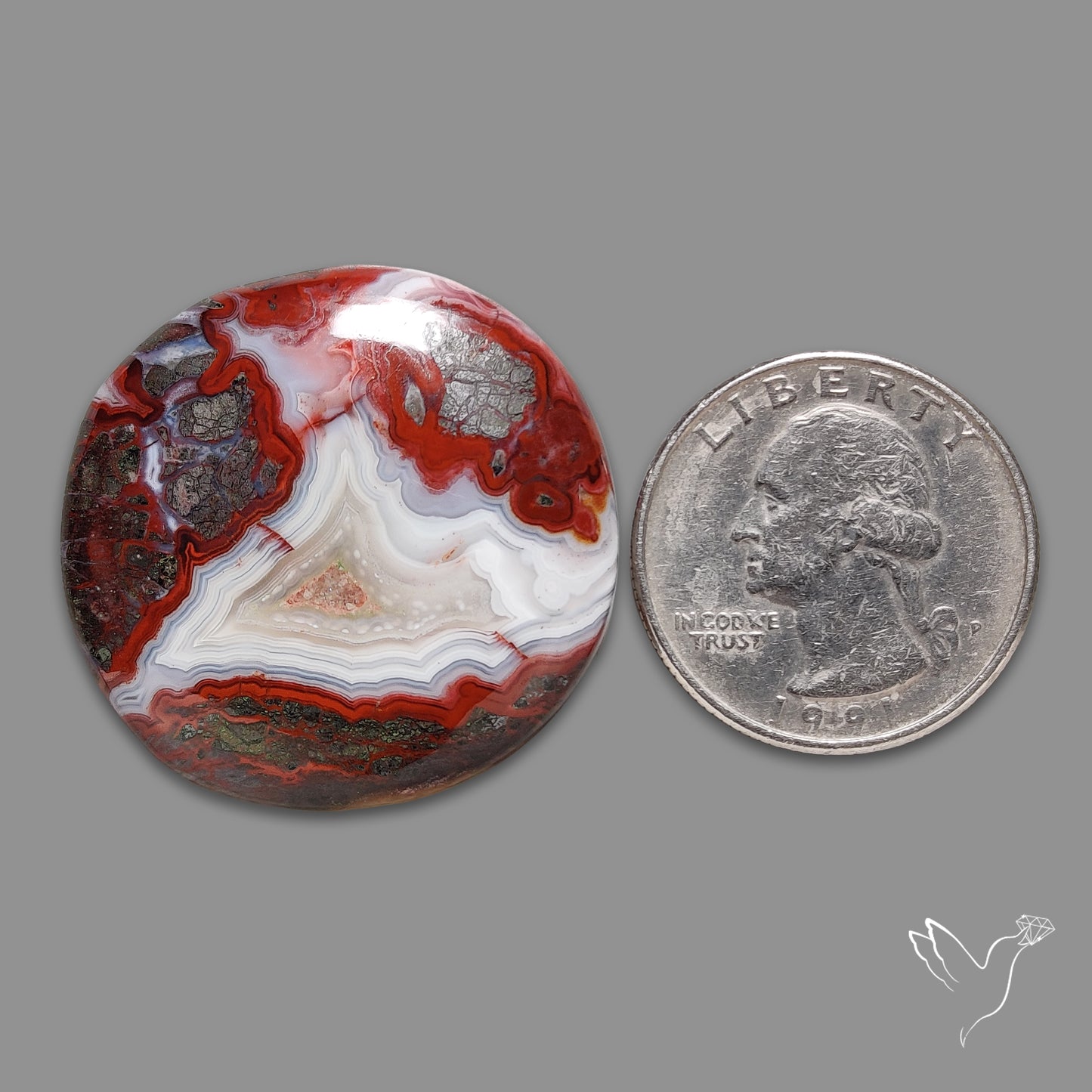 Crazylace Agate With Druzy Pocket
