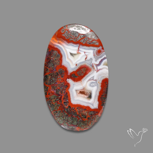 Crazylace Agate With Druzy Pocket