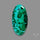 Chrysocolla In Malachite Cabochon
