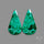 Chrysocolla In Malachite Pair