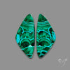 Chrysocolla In Malachite Pair