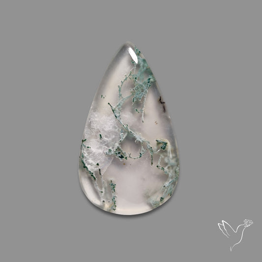 Horse Canyon Moss Agate Cabochon