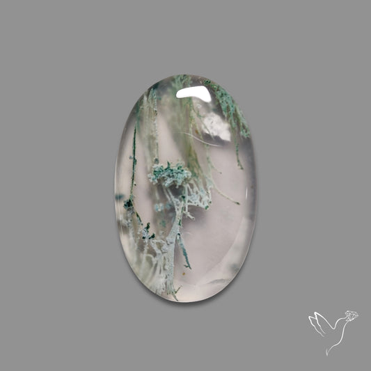Horse Canyon Moss Agate Cabochon