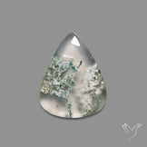 Horse Canyon Moss Agate Cabochon