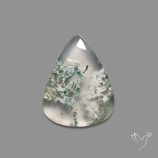Horse Canyon Moss Agate Cabochon
