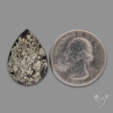 Pyrite on Basalt Druzy
