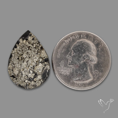 Pyrite on Basalt Druzy