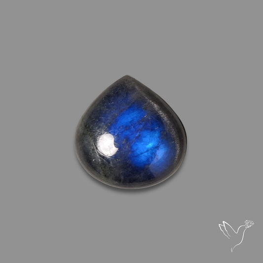 Deep Blue Labradorite Cabochon