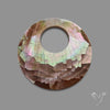 Round Mother Of Pearl Mosaic with Drilled Hole