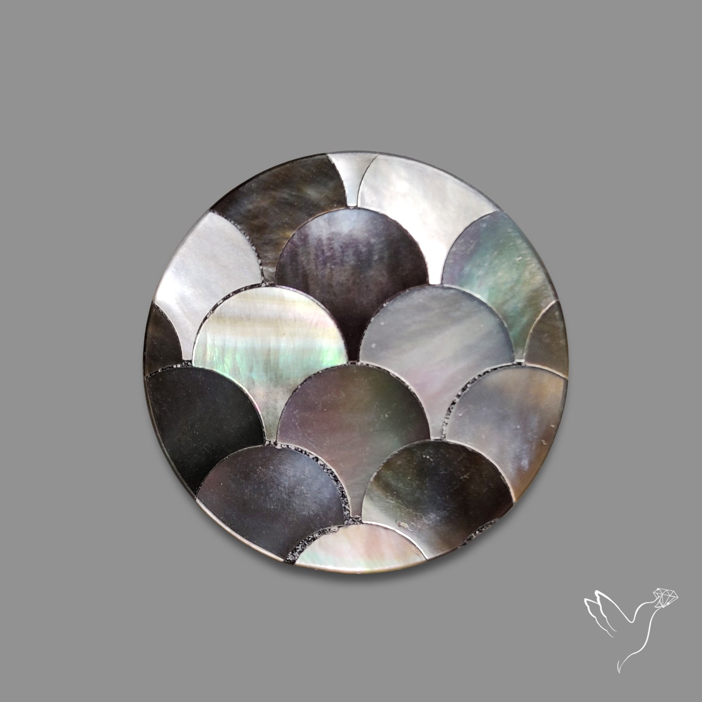 Round Mother Of Pearl Mosaic
