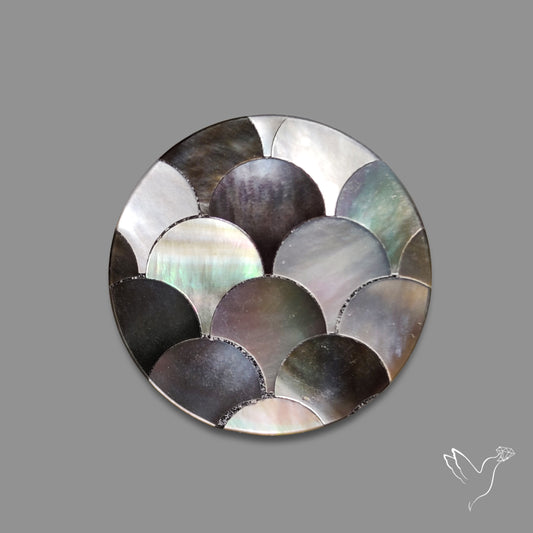 Round Mother Of Pearl Mosaic
