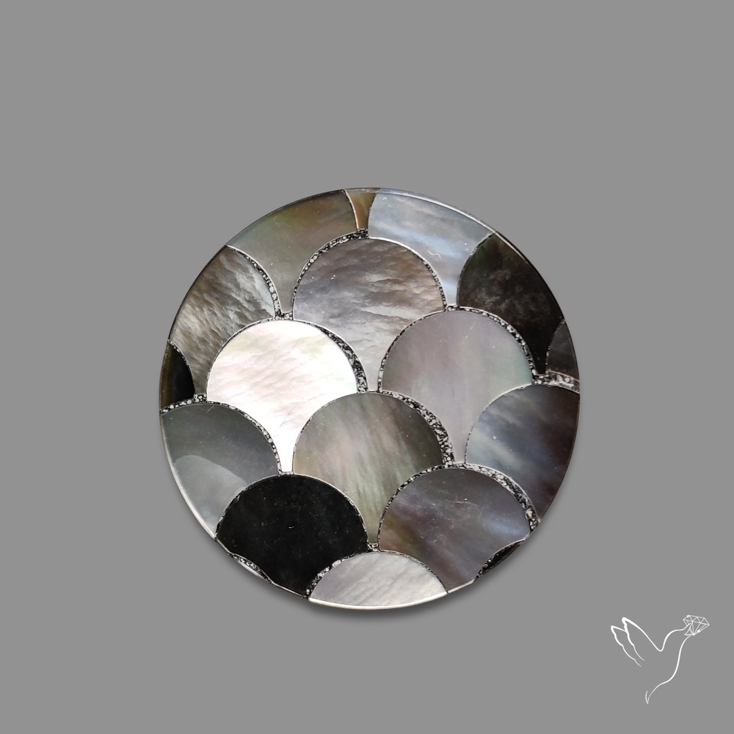 Round Mother Of Pearl Mosaic